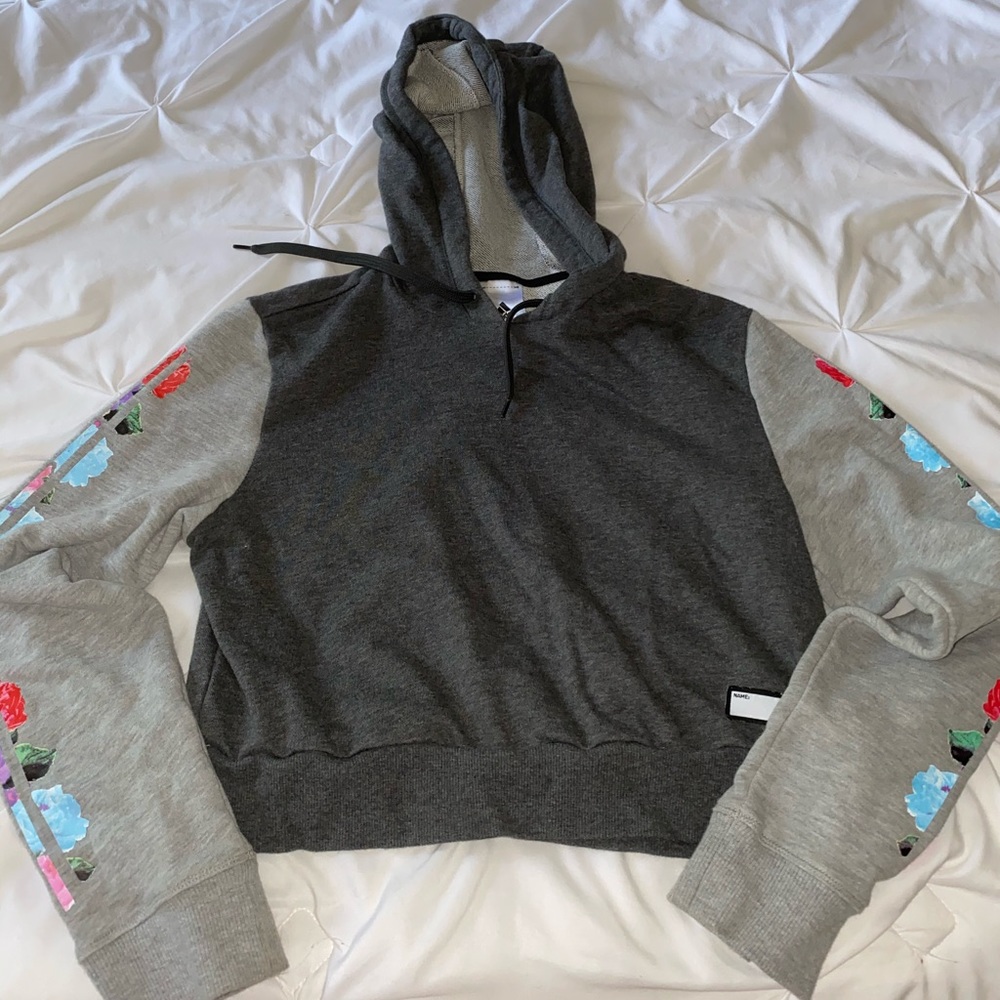 Cropped Adidas Hoodie